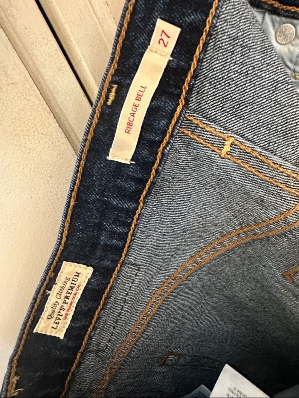 LEVIS RIBCAGE BELL WOMEN'S JEANS - Picture 15 of 15